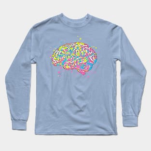 Funky Brain Long Sleeve T-Shirt